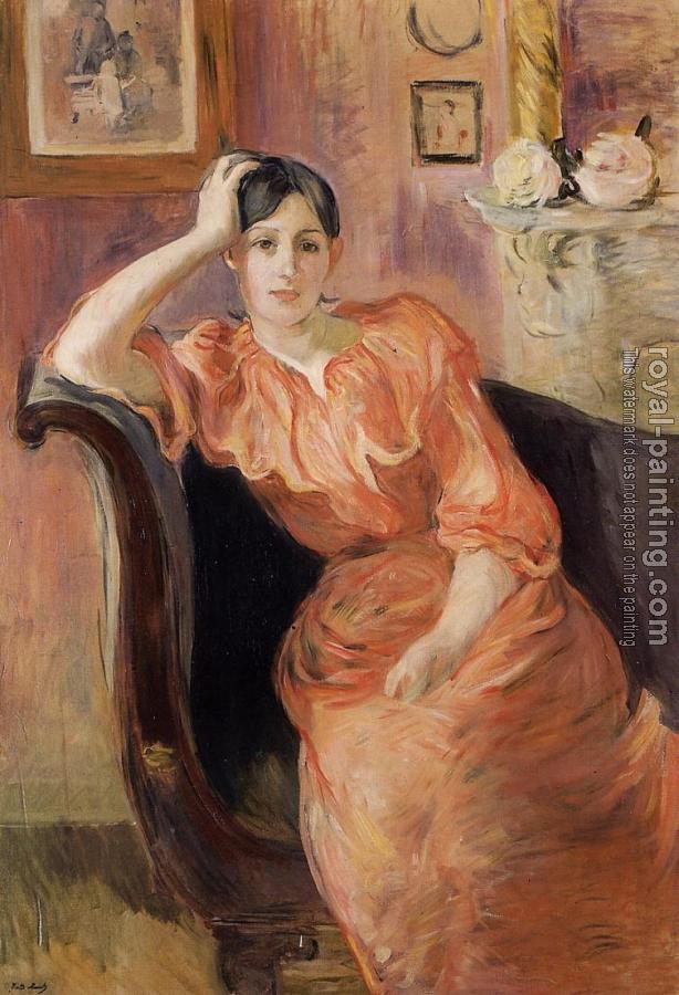Berthe Morisot : Portrait of Jeanne Pontillon